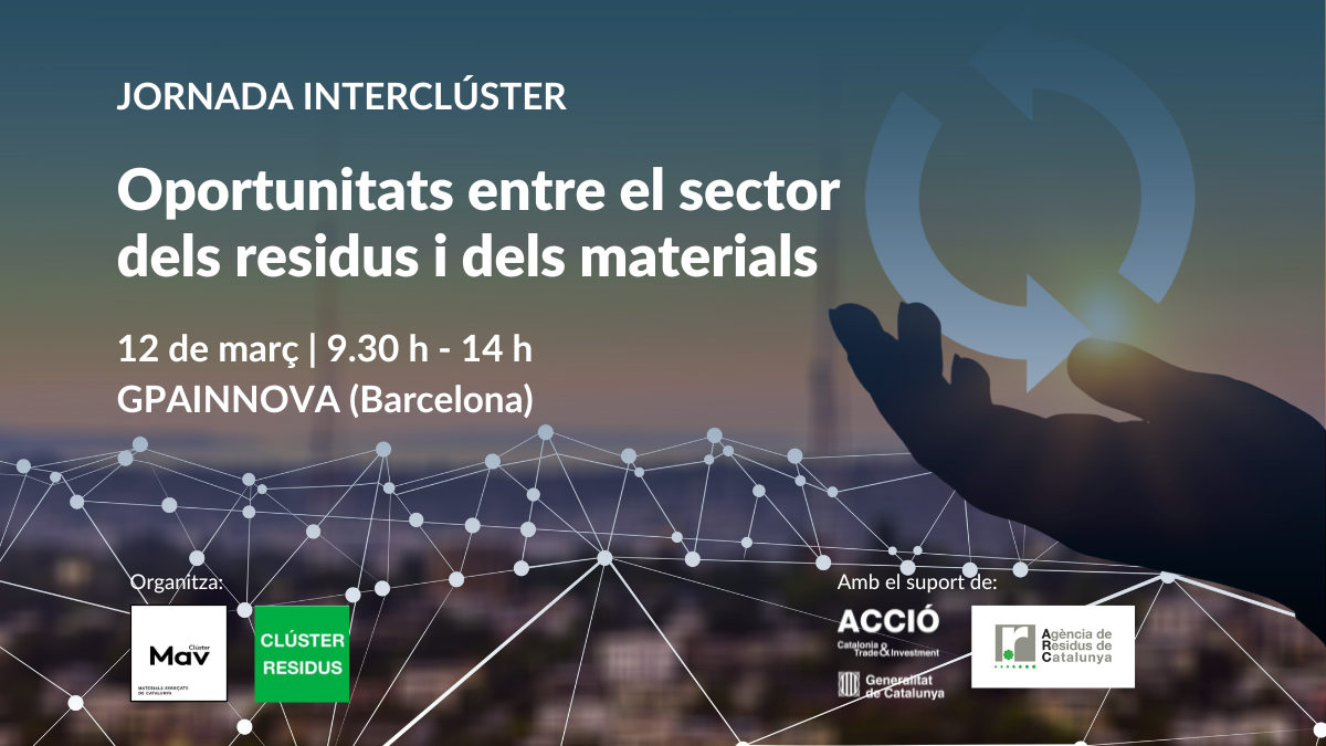 GPAINNOVA to host the 1st Intercluster Day on waste and advanced materials